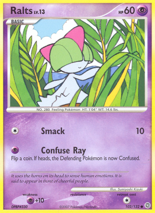 Ralts (102/132) [Diamond & Pearl: Secret Wonders] - Card Brawlers | Quebec | Canada | Yu-Gi-Oh!