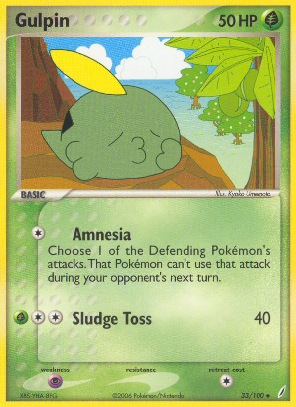 Gulpin (33/100) [EX: Crystal Guardians] - Card Brawlers | Quebec | Canada | Yu-Gi-Oh!