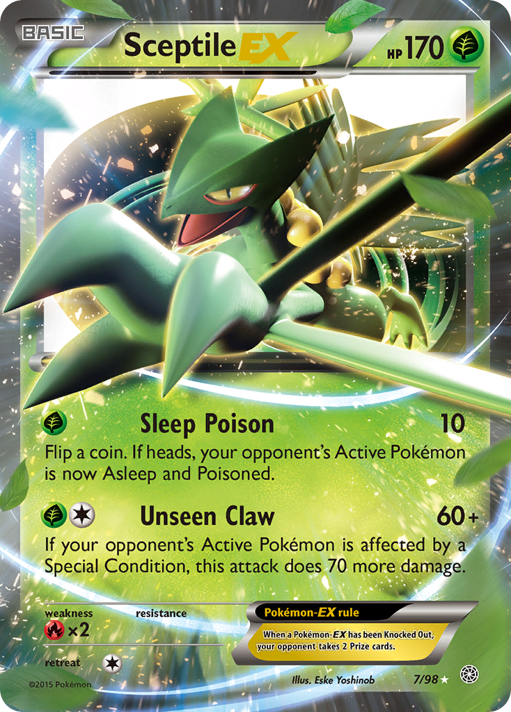 Sceptile EX (7/98) [XY: Ancient Origins] - Card Brawlers | Quebec | Canada | Yu-Gi-Oh!