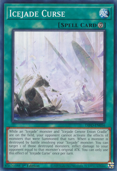 Icejade Curse [DIFO-EN056] Common - Card Brawlers | Quebec | Canada | Yu-Gi-Oh!