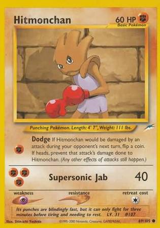 Hitmonchan (69/105) [Neo Destiny Unlimited] - Card Brawlers | Quebec | Canada | Yu-Gi-Oh!