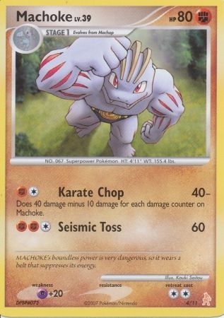 Machoke (4/11) [Diamond & Pearl: Trainer Kit - Lucario] - Card Brawlers | Quebec | Canada | Yu-Gi-Oh!