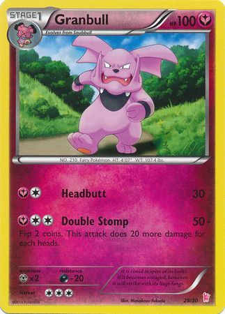Granbull (29/30) [XY: Trainer Kit - Sylveon] - Card Brawlers | Quebec | Canada | Yu-Gi-Oh!
