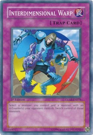 Interdimensional Warp [GLAS-EN078] Common - Card Brawlers | Quebec | Canada | Yu-Gi-Oh!