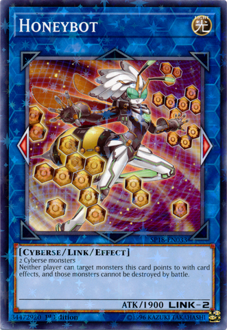 Honeybot [SP18-EN033] Starfoil Rare - Yu-Gi-Oh! - Card Brawlers | Quebec | Canada |