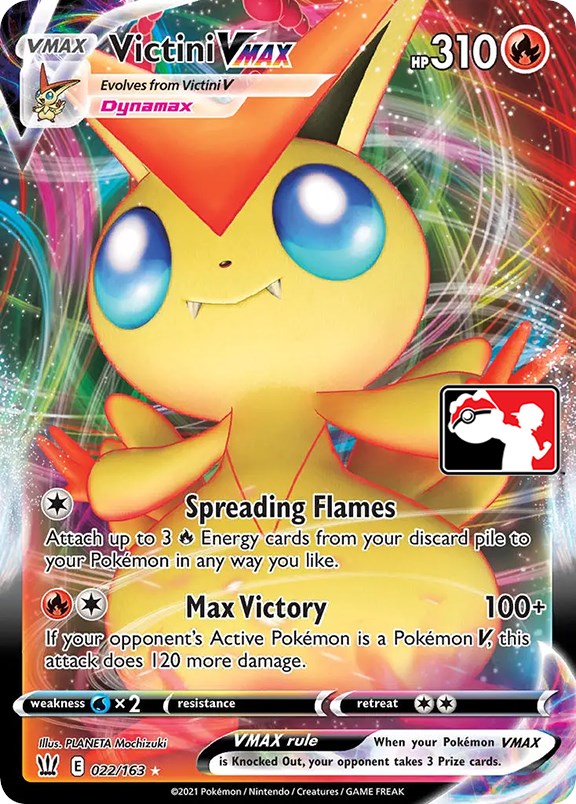 Victini VMAX (022/163) [Prize Pack Series One] - Card Brawlers | Quebec | Canada | Yu-Gi-Oh!