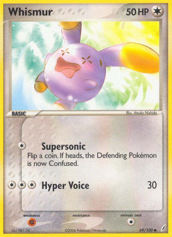 Whismur (69/100) [EX: Crystal Guardians] - Card Brawlers | Quebec | Canada | Yu-Gi-Oh!
