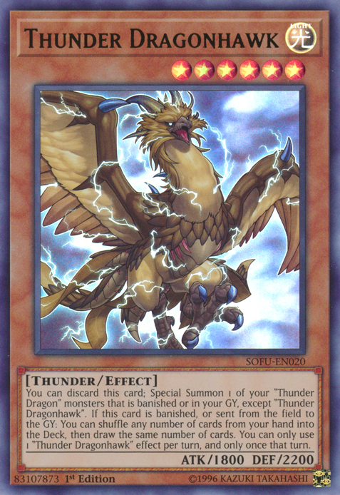 Thunder Dragonhawk [SOFU-EN020] Ultra Rare - Card Brawlers | Quebec | Canada | Yu-Gi-Oh!