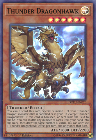 Thunder Dragonhawk [SOFU-EN020] Ultra Rare - Yu-Gi-Oh! - Card Brawlers | Quebec | Canada |