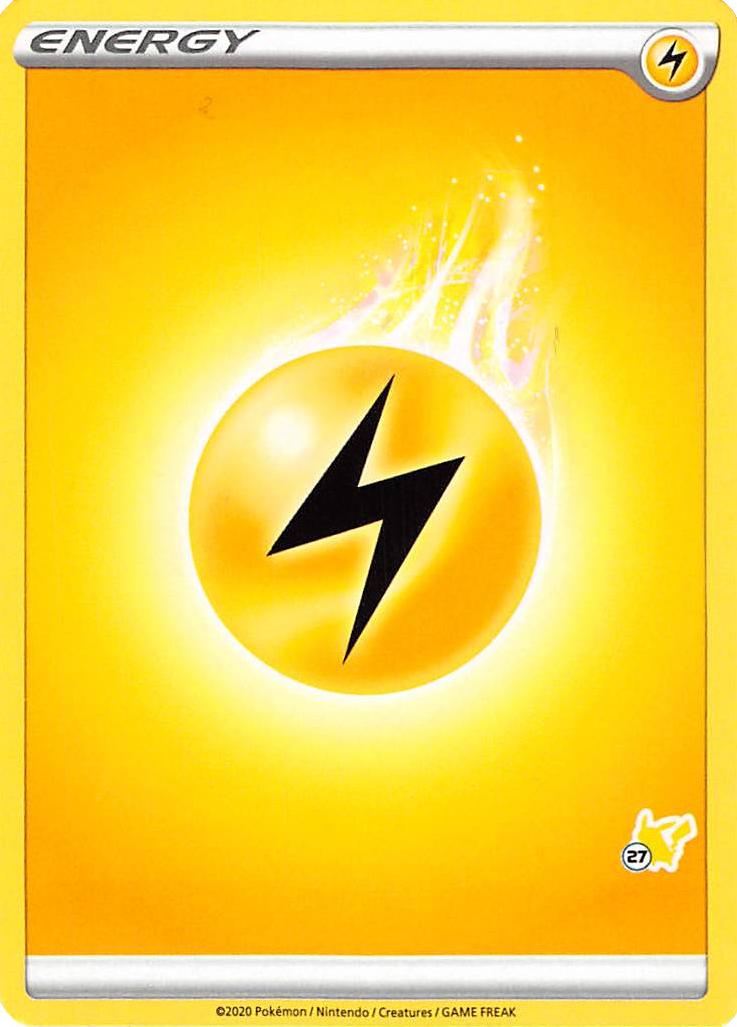 Lightning Energy (Pikachu Stamp #27) [Battle Academy 2022] - Card Brawlers | Quebec | Canada | Yu-Gi-Oh!