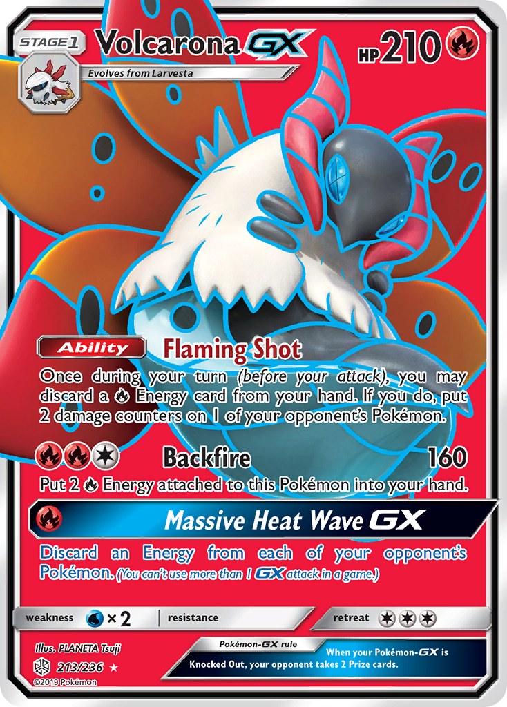 Volcarona GX (213/236) [Sun & Moon: Cosmic Eclipse] - Card Brawlers | Quebec | Canada | Yu-Gi-Oh!