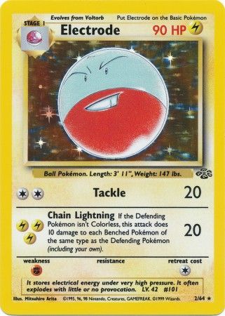 Electrode (2/64) [Jungle Unlimited] - Card Brawlers | Quebec | Canada | Yu-Gi-Oh!