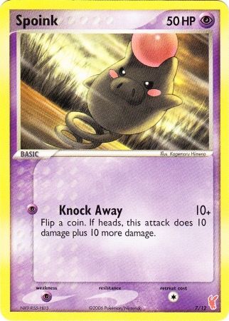 Spoink (7/12) [EX: Trainer Kit 2 - Plusle] - Card Brawlers | Quebec | Canada | Yu-Gi-Oh!