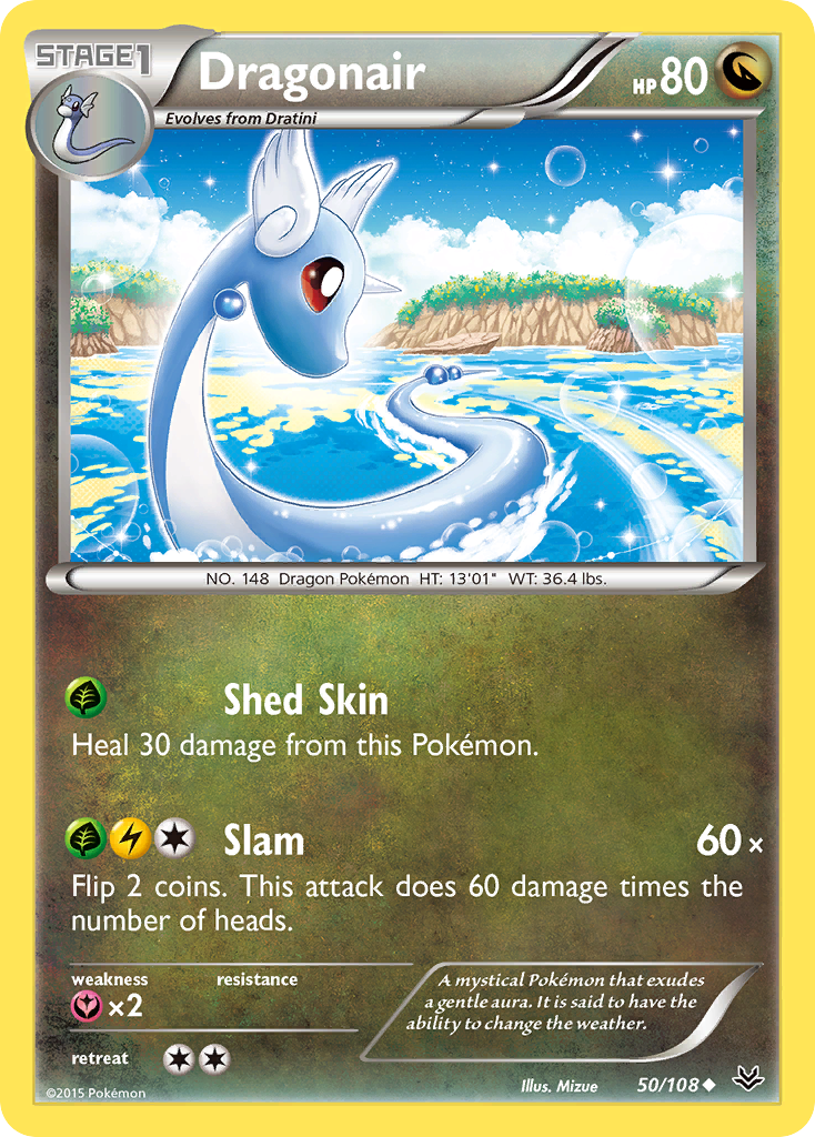 Dragonair (50/108) [XY: Roaring Skies] - Card Brawlers | Quebec | Canada | Yu-Gi-Oh!