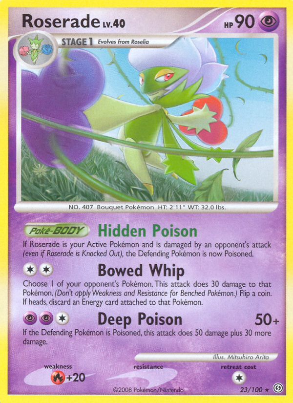 Roserade (23/100) [Diamond & Pearl: Stormfront] - Card Brawlers | Quebec | Canada | Yu-Gi-Oh!
