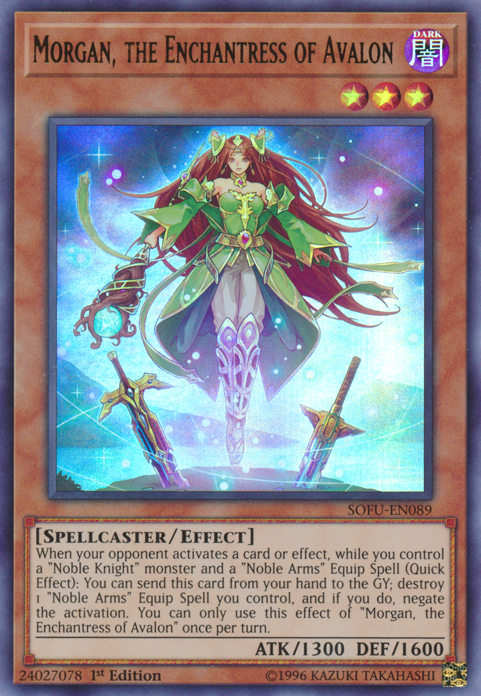 Morgan, the Enchantress of Avalon [SOFU-EN089] Ultra Rare - Card Brawlers | Quebec | Canada | Yu-Gi-Oh!