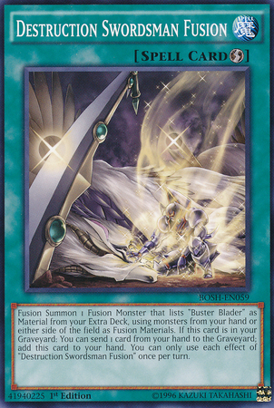 Destruction Swordsman Fusion [BOSH-EN059] Common - Card Brawlers | Quebec | Canada | Yu-Gi-Oh!