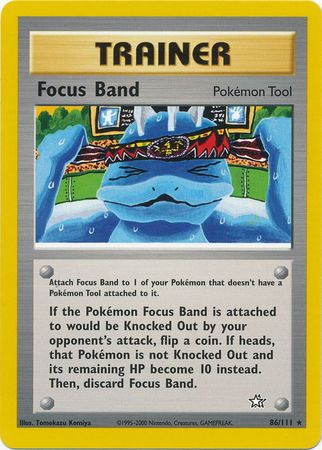 Focus Band (86/111) [Neo Genesis Unlimited] - Card Brawlers | Quebec | Canada | Yu-Gi-Oh!