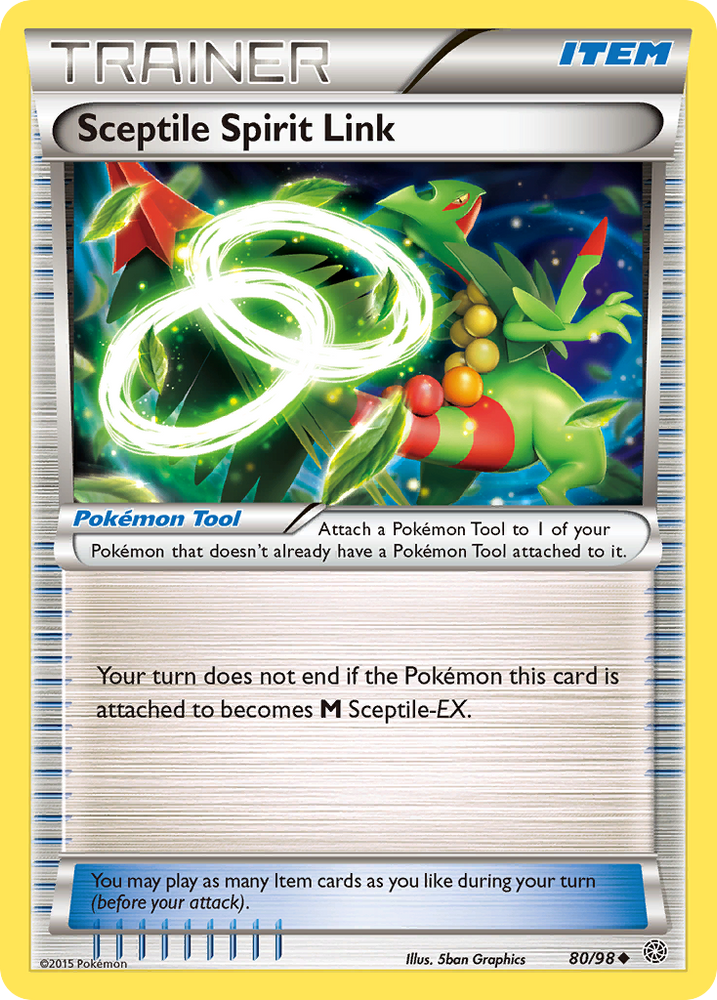 Sceptile Spirit Link (80/98) [XY: Ancient Origins] - Card Brawlers | Quebec | Canada | Yu-Gi-Oh!