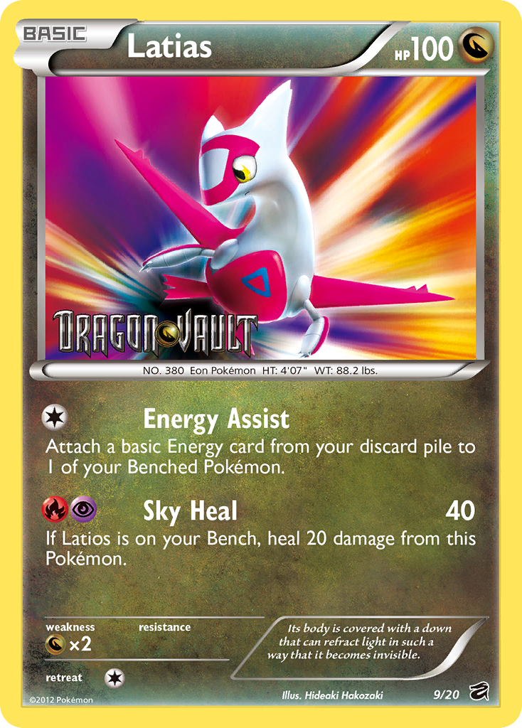 Latias (9/20) [Black & White: Dragon Vault] - Card Brawlers | Quebec | Canada | Yu-Gi-Oh!