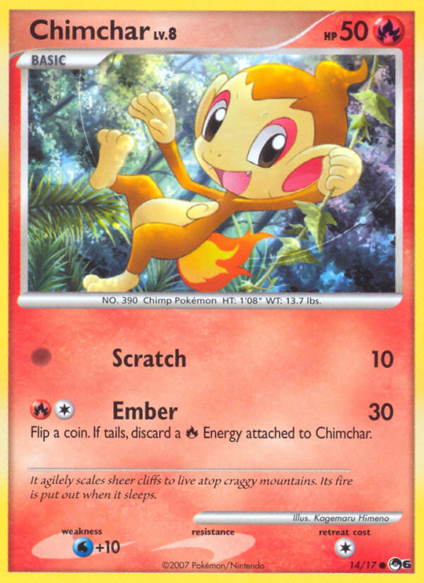Chimchar (14/17) [POP Series 6] - Card Brawlers | Quebec | Canada | Yu-Gi-Oh!