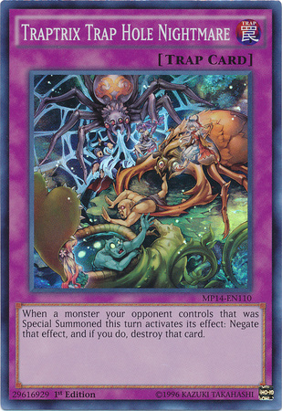 Traptrix Trap Hole Nightmare [MP14-EN110] Super Rare - Card Brawlers | Quebec | Canada | Yu-Gi-Oh!