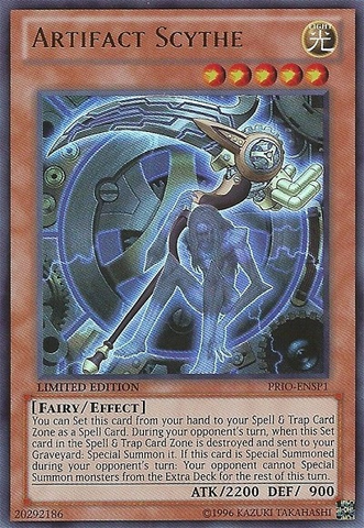 Artifact Scythe [PRIO-ENSP1] Ultra Rare - Yu-Gi-Oh! - Card Brawlers | Quebec | Canada |