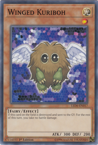 Winged Kuriboh [LED6-EN017] Common - Card Brawlers | Quebec | Canada | Yu-Gi-Oh!