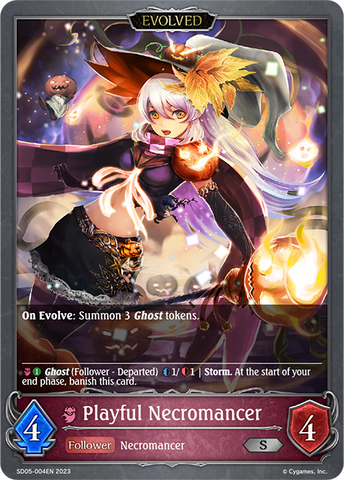 Playful Necromancer (SD05-004EN) [Waltz of the Undying Night] - Card Brawlers | Quebec | Canada | Yu-Gi-Oh!