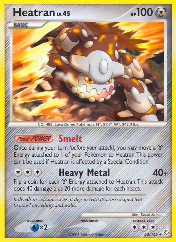 Heatran (30/146) (Theme Deck Exclusive) [Diamond & Pearl: Legends Awakened] - Card Brawlers | Quebec | Canada | Yu-Gi-Oh!