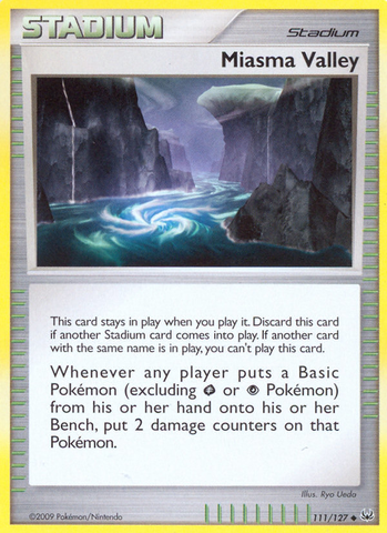 Miasma Valley (111/127) [Platinum: Base Set] - Card Brawlers | Quebec | Canada | Yu-Gi-Oh!