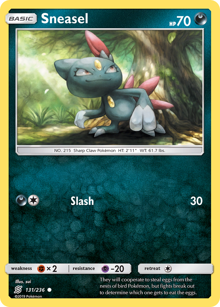 Sneasel (131/236) [Sun & Moon: Unified Minds] - Card Brawlers | Quebec | Canada | Yu-Gi-Oh!