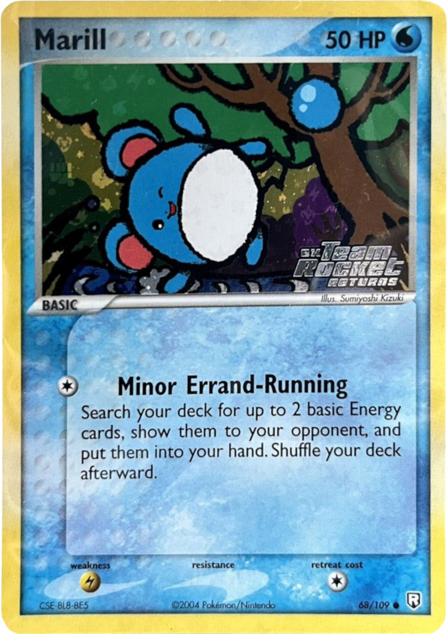Marill (68/109) (Stamped) [EX: Team Rocket Returns] - Card Brawlers | Quebec | Canada | Yu-Gi-Oh!