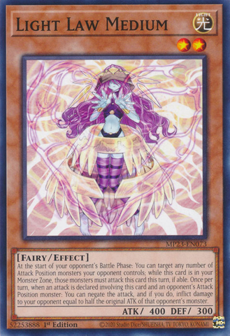 Light Law Medium [MP23-EN073] Common - Card Brawlers | Quebec | Canada | Yu-Gi-Oh!