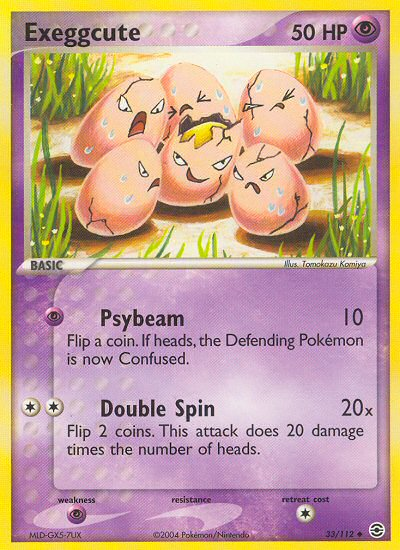 Exeggcute (33/112) [EX: FireRed & LeafGreen] - Card Brawlers | Quebec | Canada | Yu-Gi-Oh!
