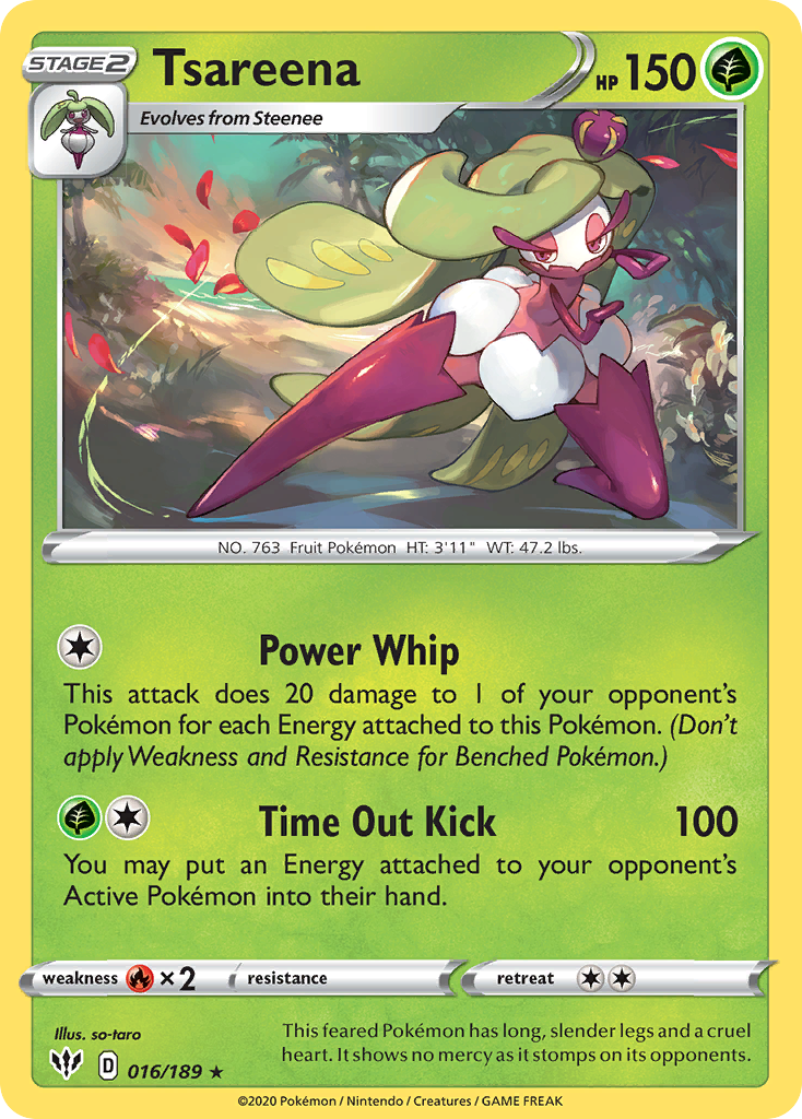 Tsareena (016/189) [Sword & Shield: Darkness Ablaze] - Card Brawlers | Quebec | Canada | Yu-Gi-Oh!