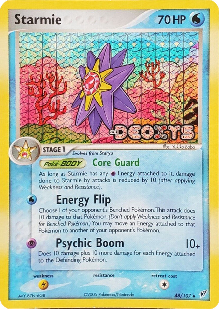 Starmie (48/107) (Stamped) [EX: Deoxys] - Card Brawlers | Quebec | Canada | Yu-Gi-Oh!