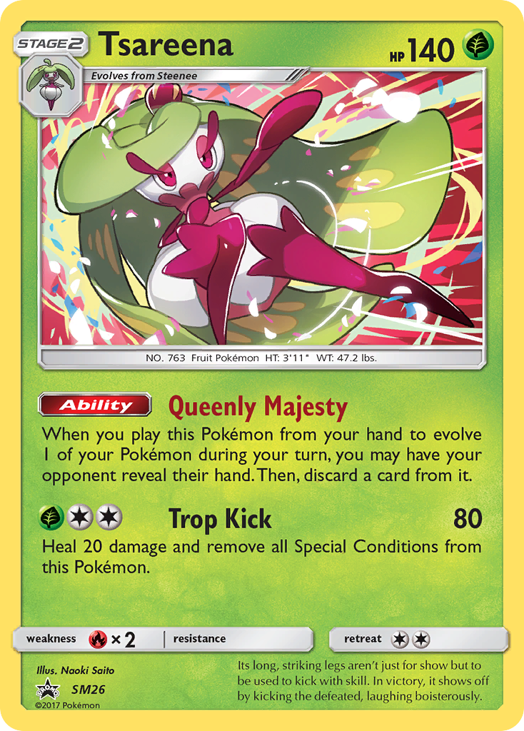 Tsareena (SM26) [Sun & Moon: Black Star Promos] - Card Brawlers | Quebec | Canada | Yu-Gi-Oh!