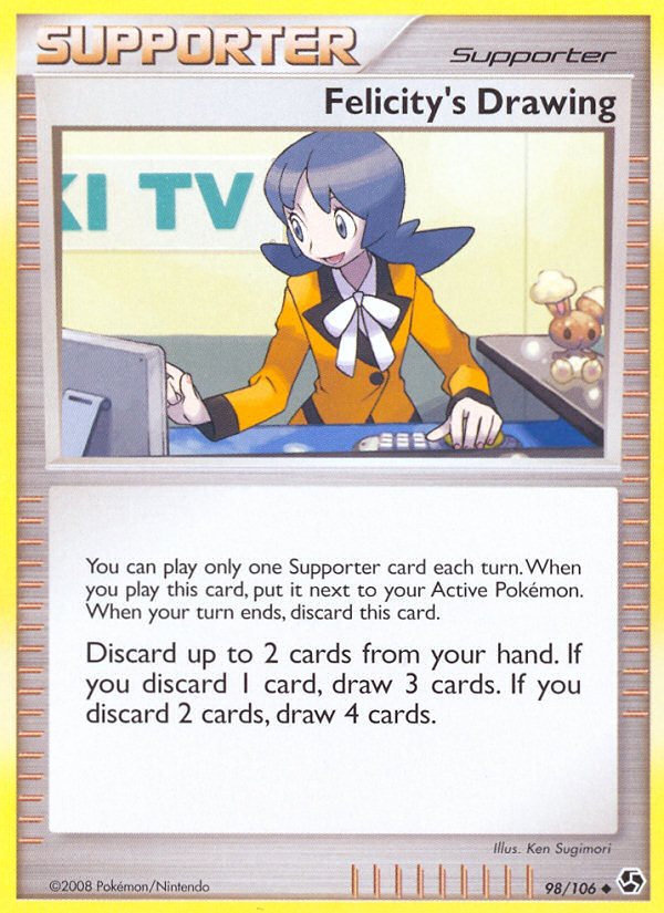 Felicity's Drawing (98/106) [Diamond & Pearl: Great Encounters] - Card Brawlers | Quebec | Canada | Yu-Gi-Oh!