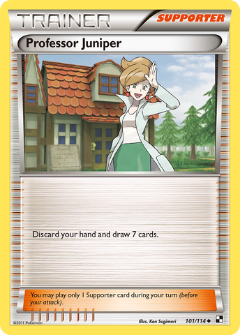 Professor Juniper (101/114) [Black & White: Base Set] - Card Brawlers | Quebec | Canada | Yu-Gi-Oh!