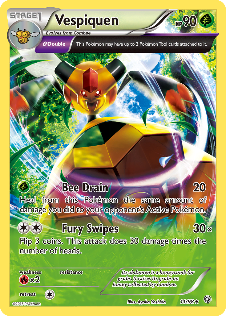 Vespiquen (11/98) [XY: Ancient Origins] - Card Brawlers | Quebec | Canada | Yu-Gi-Oh!
