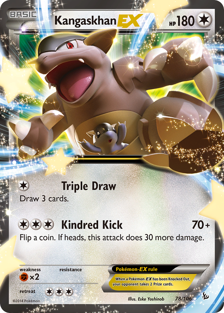 Kangaskhan EX (78/106) [XY: Flashfire] - Card Brawlers | Quebec | Canada | Yu-Gi-Oh!
