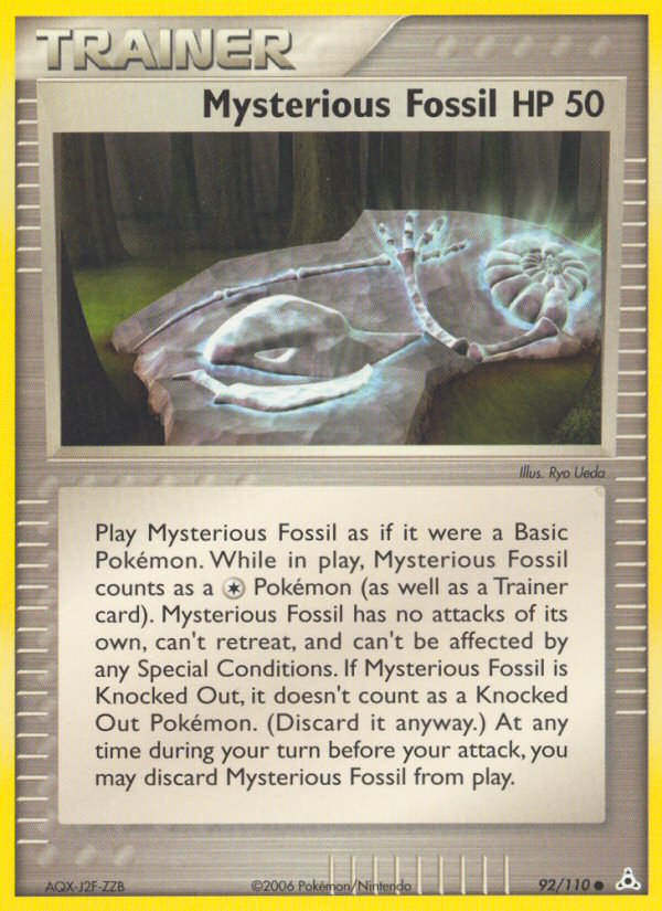 Mysterious Fossil (92/110) [EX: Holon Phantoms] - Card Brawlers | Quebec | Canada | Yu-Gi-Oh!