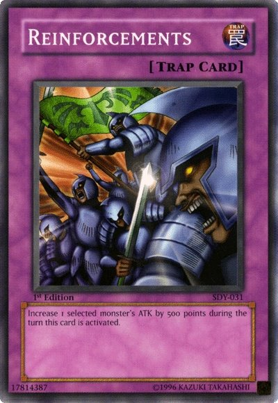 Reinforcements [SDY-031] Common - Card Brawlers | Quebec | Canada | Yu-Gi-Oh!