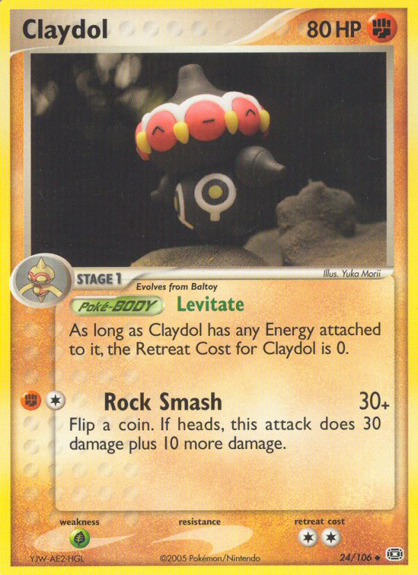Claydol (24/106) [EX: Emerald] - Card Brawlers | Quebec | Canada | Yu-Gi-Oh!