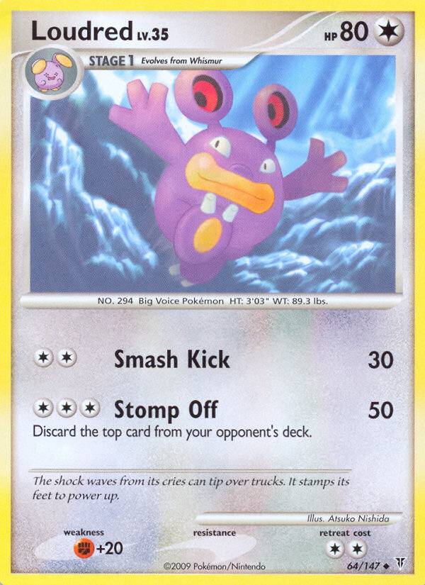 Loudred (64/147) [Platinum: Supreme Victors] - Card Brawlers | Quebec | Canada | Yu-Gi-Oh!