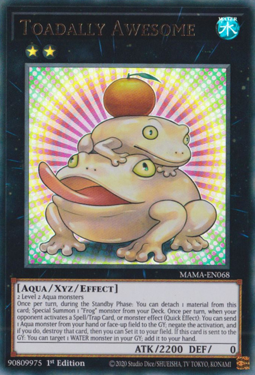 Toadally Awesome [MAMA-EN068] Ultra Rare - Card Brawlers | Quebec | Canada | Yu-Gi-Oh!