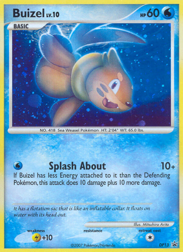 Buizel (DP13) [Diamond & Pearl: Black Star Promos] - Card Brawlers | Quebec | Canada | Yu-Gi-Oh!