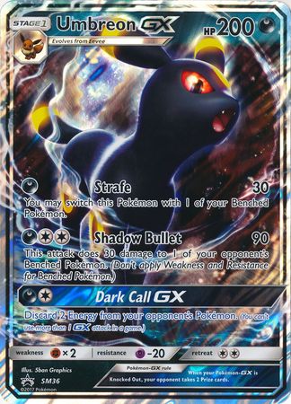 Umbreon GX (SM36) (Jumbo Card) [Sun & Moon: Black Star Promos] - Card Brawlers | Quebec | Canada | Yu-Gi-Oh!