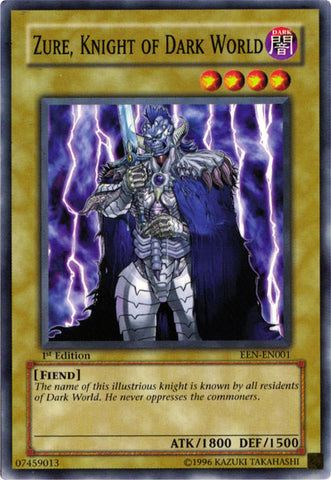 Zure, Knight of Dark World [EEN-EN001] Common - Card Brawlers | Quebec | Canada | Yu-Gi-Oh!